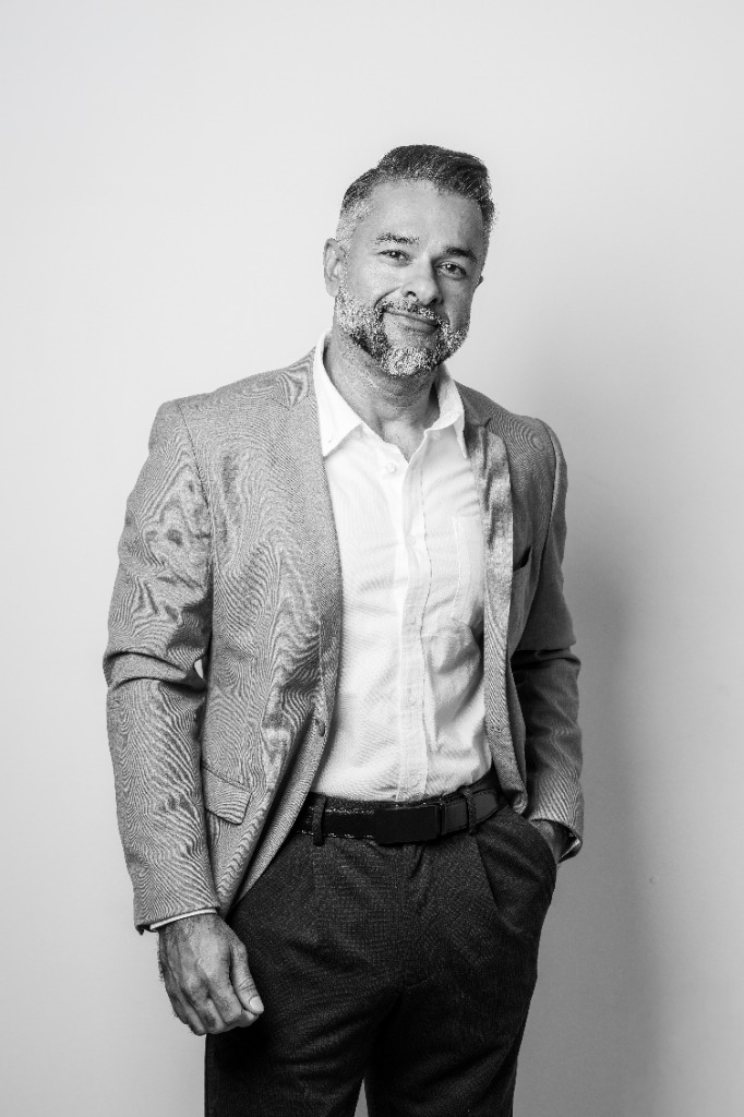 Commercial Corporate - Black and white portrait