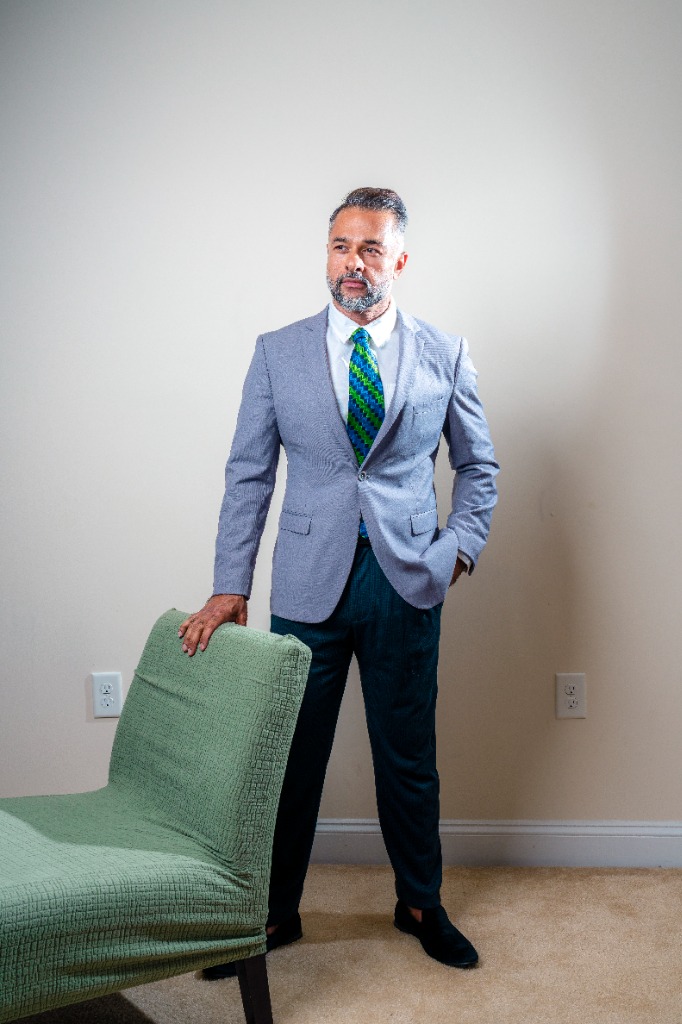 Commercial Corporate - Full body suit with chair